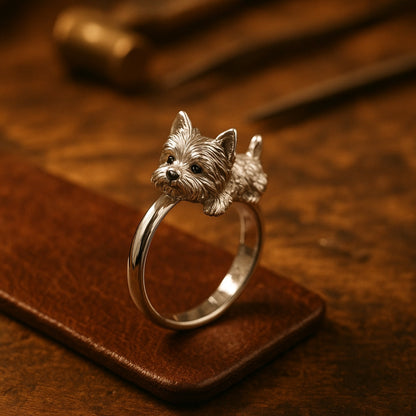 Bague Ajustable De Chien