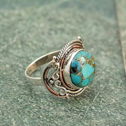 Bague Boho Turquoise