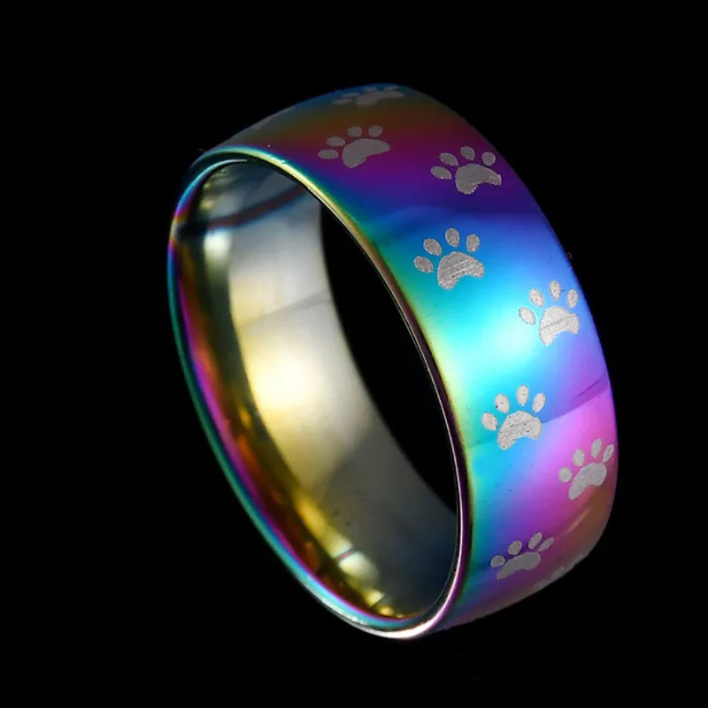 Bague Artisanale en Acier Inoxydable