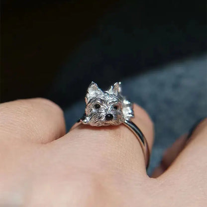 Bague Ajustable De Chien